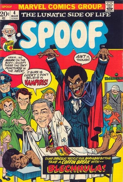 Cover for Spoof (Marvel, 1970 series) #4