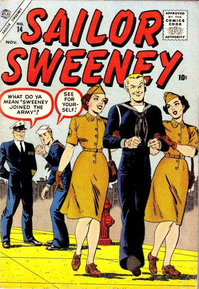 Cover for Sailor Sweeney (Marvel, 1956 series) #14
