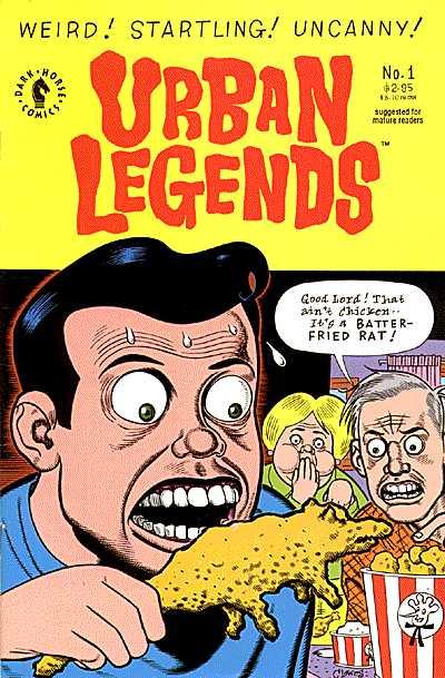 Cover for Urban Legends (Dark Horse, 1993 series) #1