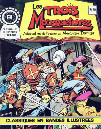 Cover for Les trois mousquetaires (Editions Héritage, 1976 series) #[nn]