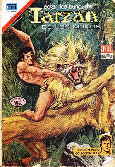 Cover for Tarzán (Epucol, 1970 series) #108