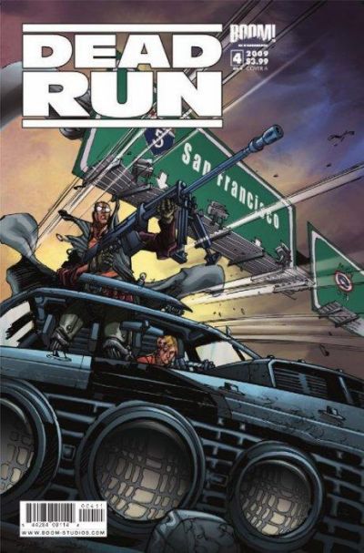 Cover for Dead Run (Boom! Studios, 2009 series) #4 [Cover A]