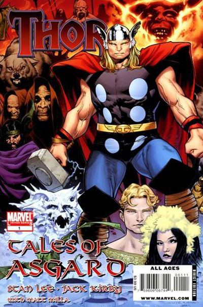 Cover for Thor: Tales of Asgard (Marvel, 2009 series) #1