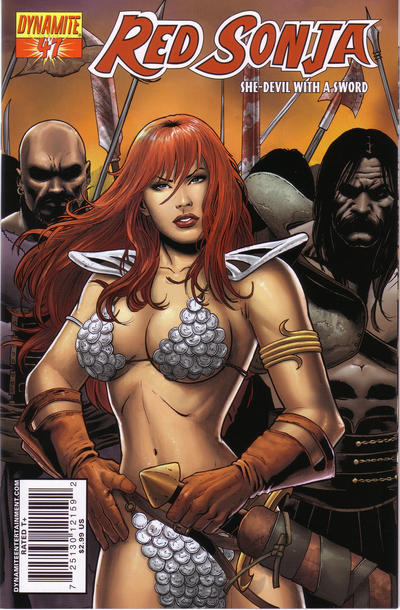 Cover for Red Sonja (Dynamite Entertainment, 2005 series) #47 [Cover B]