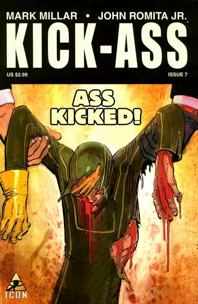 Cover for Kick-Ass (Marvel, 2008 series) #7