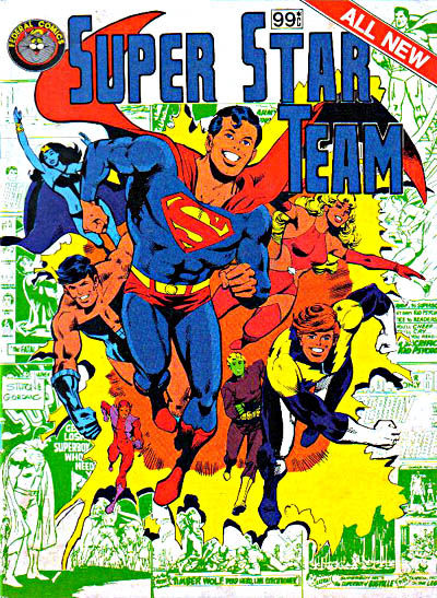 Cover for Super Star Team (Federal, 1983 series) 