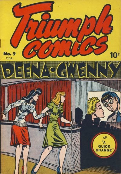Cover for Triumph Comics (Bell Features, 1950 series) #9