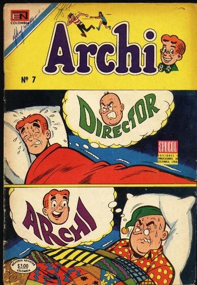 Cover for Archi (Epucol, 1970 series) #7