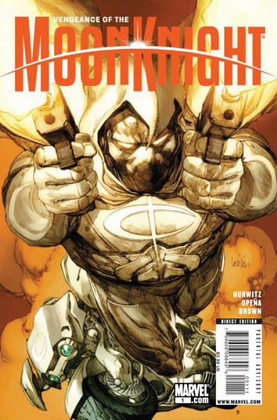 Cover for Vengeance of the Moon Knight (Marvel, 2009 series) #1