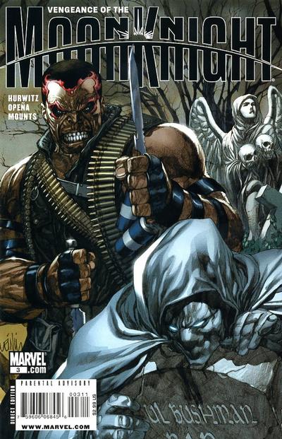 Cover for Vengeance of the Moon Knight (Marvel, 2009 series) #3