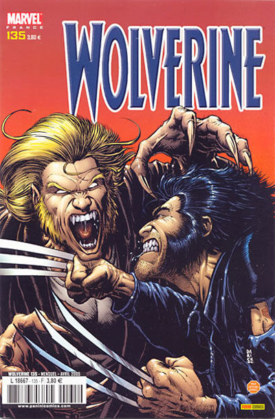 Cover for Wolverine (Panini France, 1997 series) #135