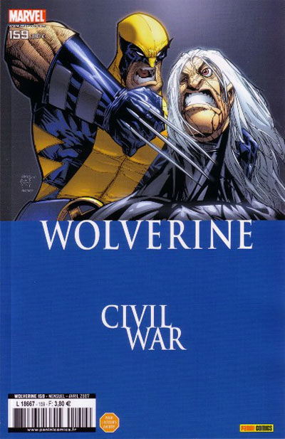 Cover for Wolverine (Panini France, 1997 series) #159