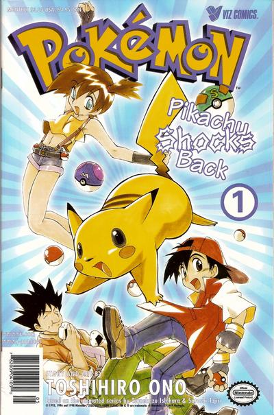 Cover for Pokémon: Pikachu Shocks Back (Viz, 1999 series) #1