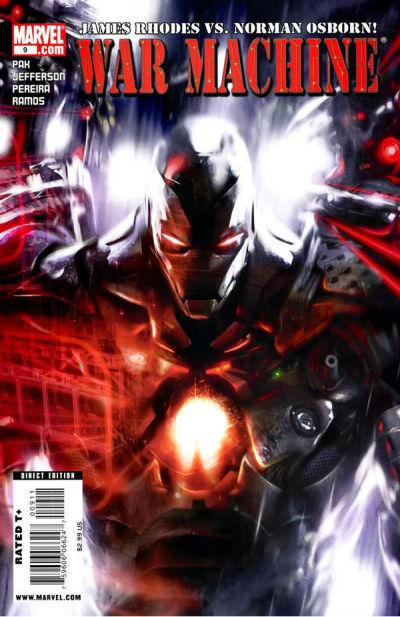 Cover for War Machine (Marvel, 2009 series) #9