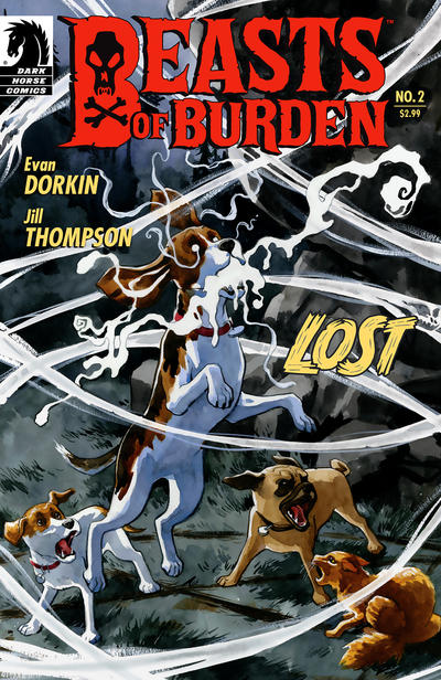 Cover for Beasts of Burden (Dark Horse, 2009 series) #2