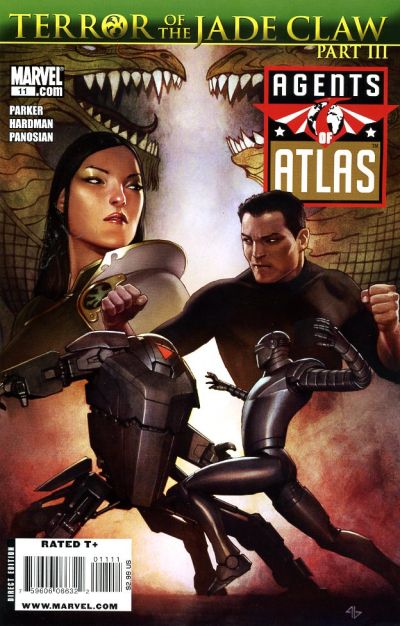 Cover for Agents of Atlas (Marvel, 2009 series) #11