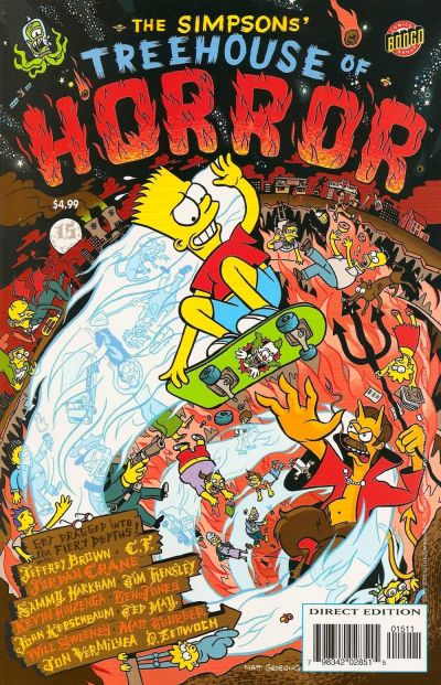 Cover for Treehouse of Horror (Bongo, 1995 series) #15