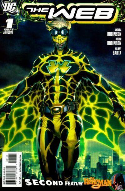 Cover for The Web (DC, 2009 series) #1