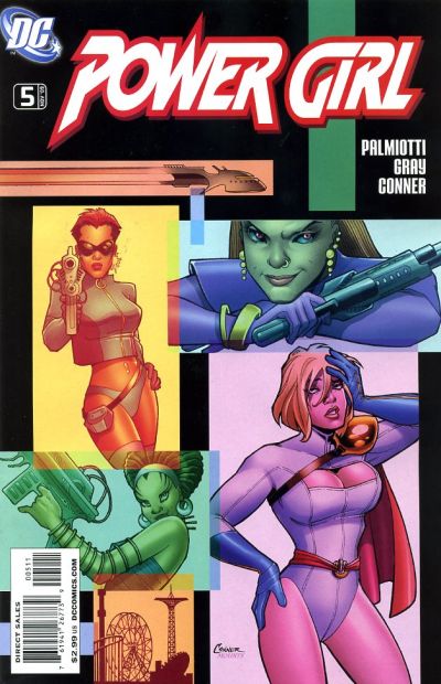 Cover for Power Girl (DC, 2009 series) #5 [Amanda Conner Cover]