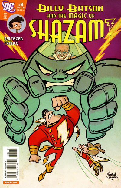 Cover for Billy Batson & the Magic of Shazam! (DC, 2008 series) #8