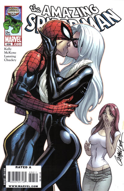 Cover for The Amazing Spider-Man (Marvel, 1999 series) #606 [Direct Edition]