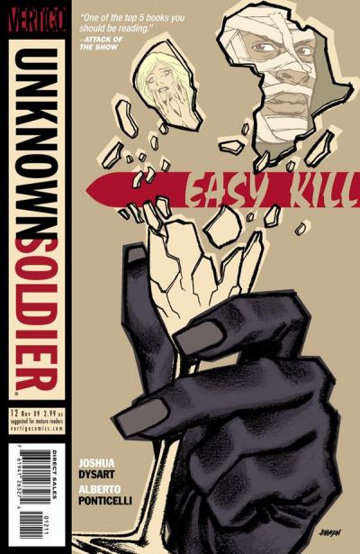 Cover for Unknown Soldier (DC, 2008 series) #12