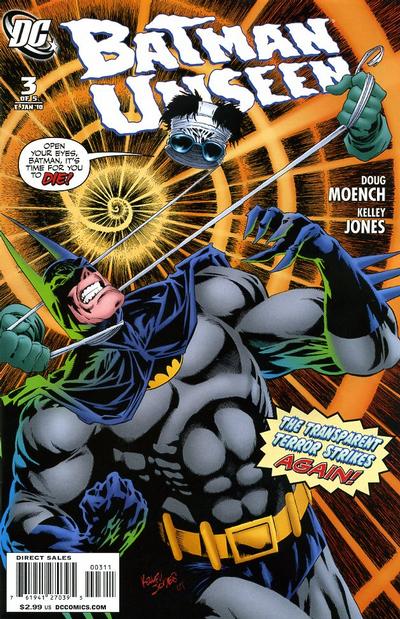 Cover for Batman: Unseen (DC, 2009 series) #3
