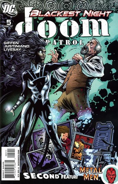 Cover for Doom Patrol (DC, 2009 series) #5