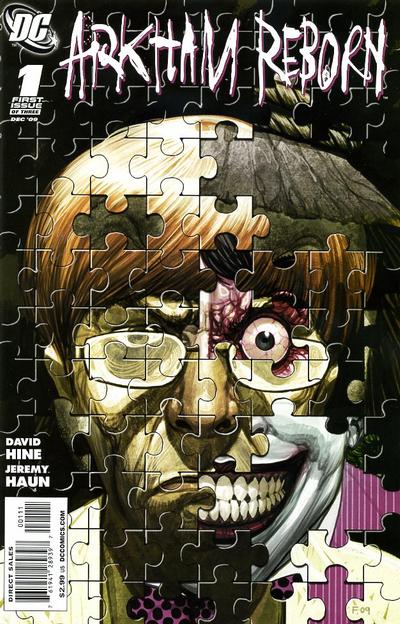 Cover for Arkham Reborn (DC, 2009 series) #1
