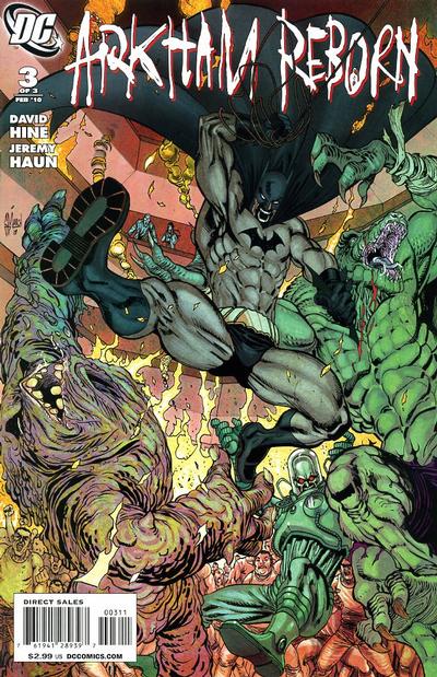 Cover for Arkham Reborn (DC, 2009 series) #3