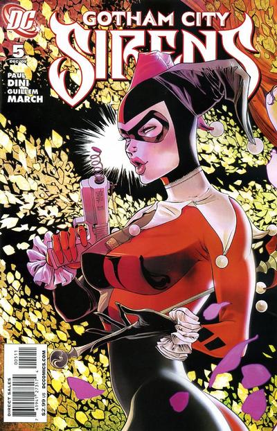 Cover for Gotham City Sirens (DC, 2009 series) #5