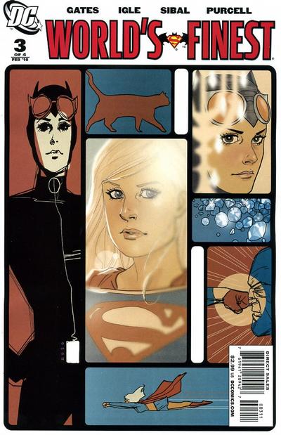 Cover for World's Finest (DC, 2009 series) #3 [Phil Noto Supergirl Cover]