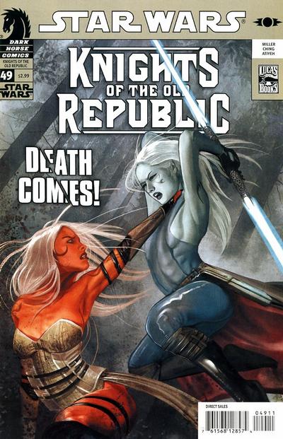 Cover for Star Wars Knights of the Old Republic (Dark Horse, 2006 series) #49