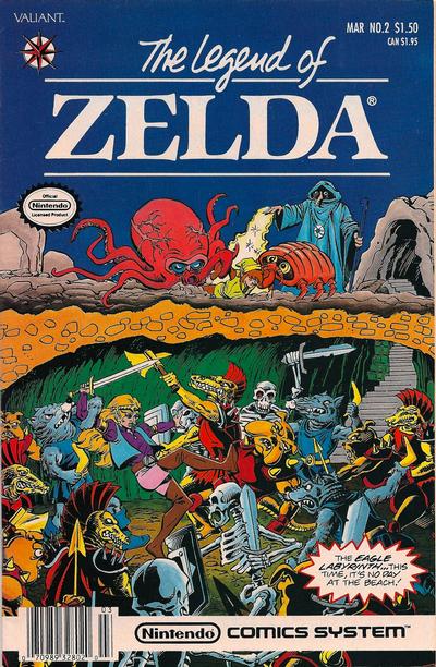 Cover for The Legend of Zelda (Acclaim / Valiant, 1991 series) #2