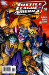 Cover for Justice League of America (DC, 2006 series) #13 [Right Side of Cover]