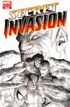 Cover for Secret Invasion (Marvel, 2008 series) #1 [Variant Edition - Steve McNiven Sketch Cover]