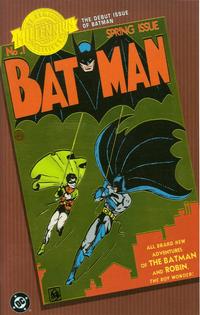 Cover Thumbnail for Millennium Edition: Batman No. 1 (DC, 2001 series) #[Chromium Edition]