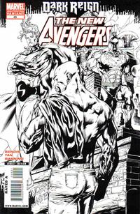 Cover for New Avengers (Marvel, 2005 series) #49 [second print variant]