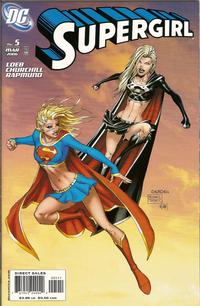 Cover Thumbnail for Supergirl (DC, 2005 series) #5 [Ian Churchill / Michael Turner Cover]