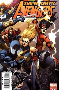 Cover Thumbnail for The Mighty Avengers (Marvel, 2007 series) #1 [1:100 Retail Incentive]