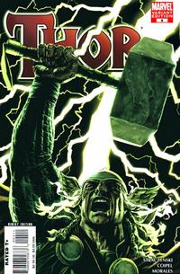 Cover for Thor (Marvel, 2007 series) #4 [Cover B]