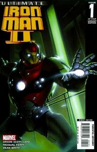 Cover Thumbnail for Ultimate Iron Man II (Marvel, 2008 series) #1 [Variant Edition]