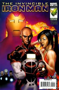 Cover Thumbnail for Invincible Iron Man (Marvel, 2008 series) #5 [Salvador Larroca Cover]