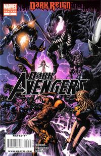 Cover for Dark Avengers (Marvel, 2009 series) #2 [2nd Printing Variant]