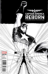 Cover Thumbnail for Captain America: Reborn (Marvel, 2009 series) #1 [Black and White Cassaday Variant]