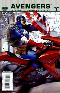 Cover Thumbnail for Ultimate Avengers (Marvel, 2009 series) #1 [2nd Printing]