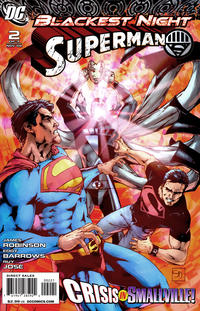Cover Thumbnail for Blackest Night: Superman (DC, 2009 series) #2 [Shane Davis / Sandra Hope Cover]
