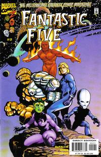 Cover Thumbnail for Fantastic Five (Marvel, 1999 series) #2 [2 for Number 2]