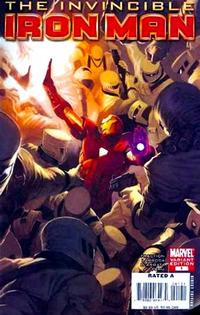 Cover for Invincible Iron Man (Marvel, 2008 series) #1 [Marko  Djurdjevic]