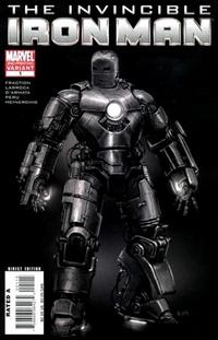 Cover Thumbnail for Invincible Iron Man (Marvel, 2008 series) #1 [2nd Printing Rick Meinerding Cover]